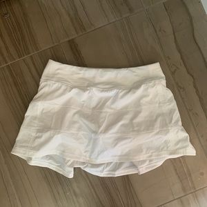 lululemon white skirt